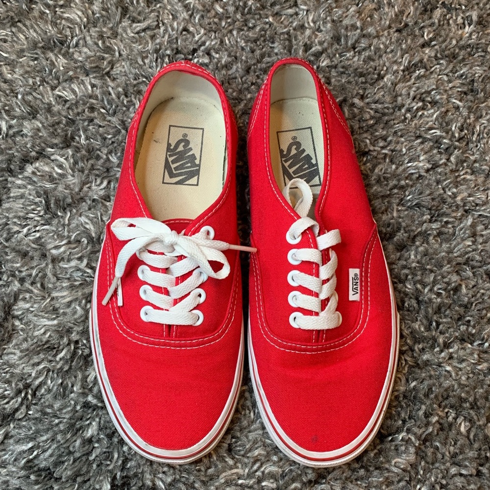 Red Vans